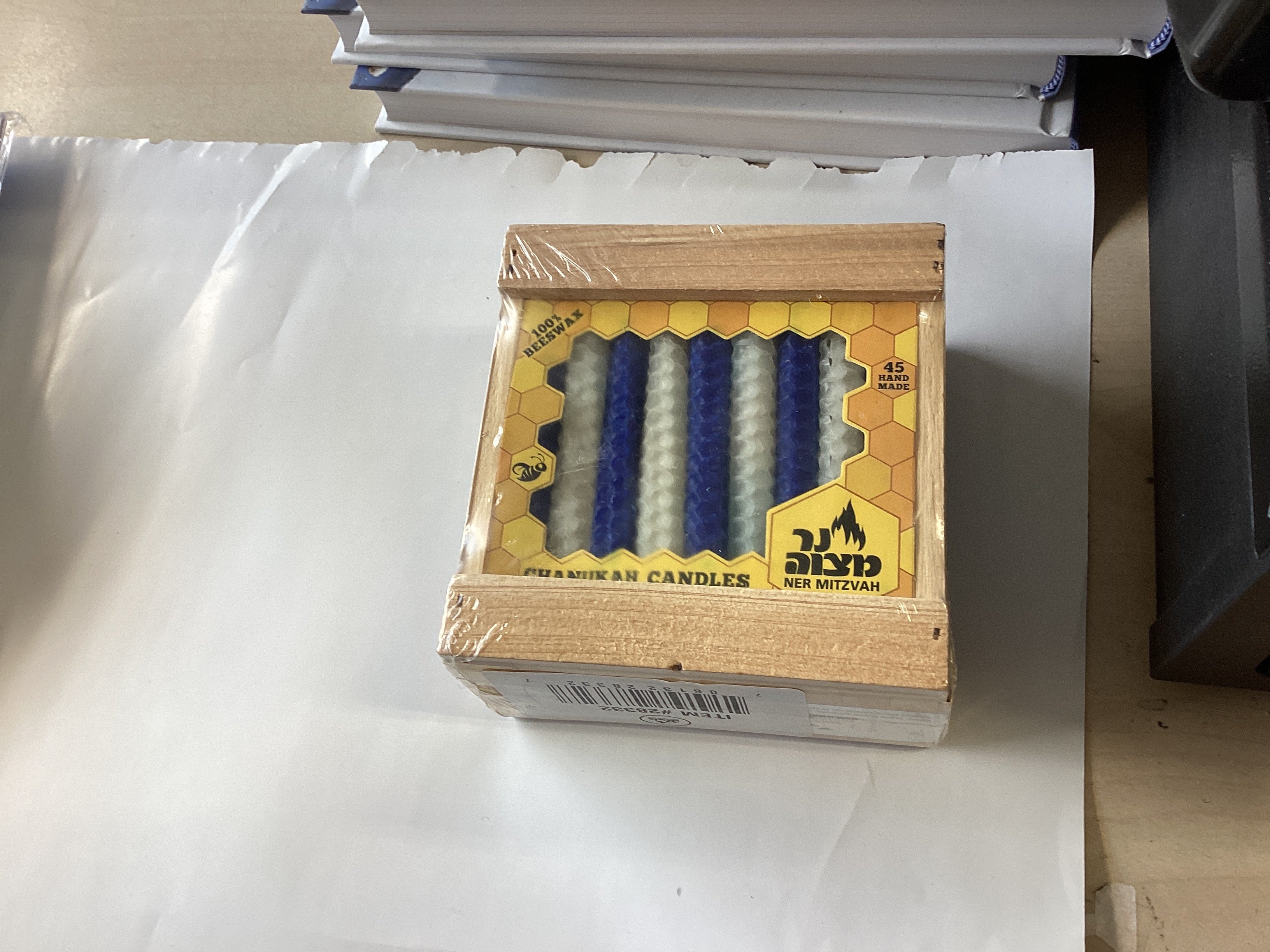 Beeswax candles ##28332