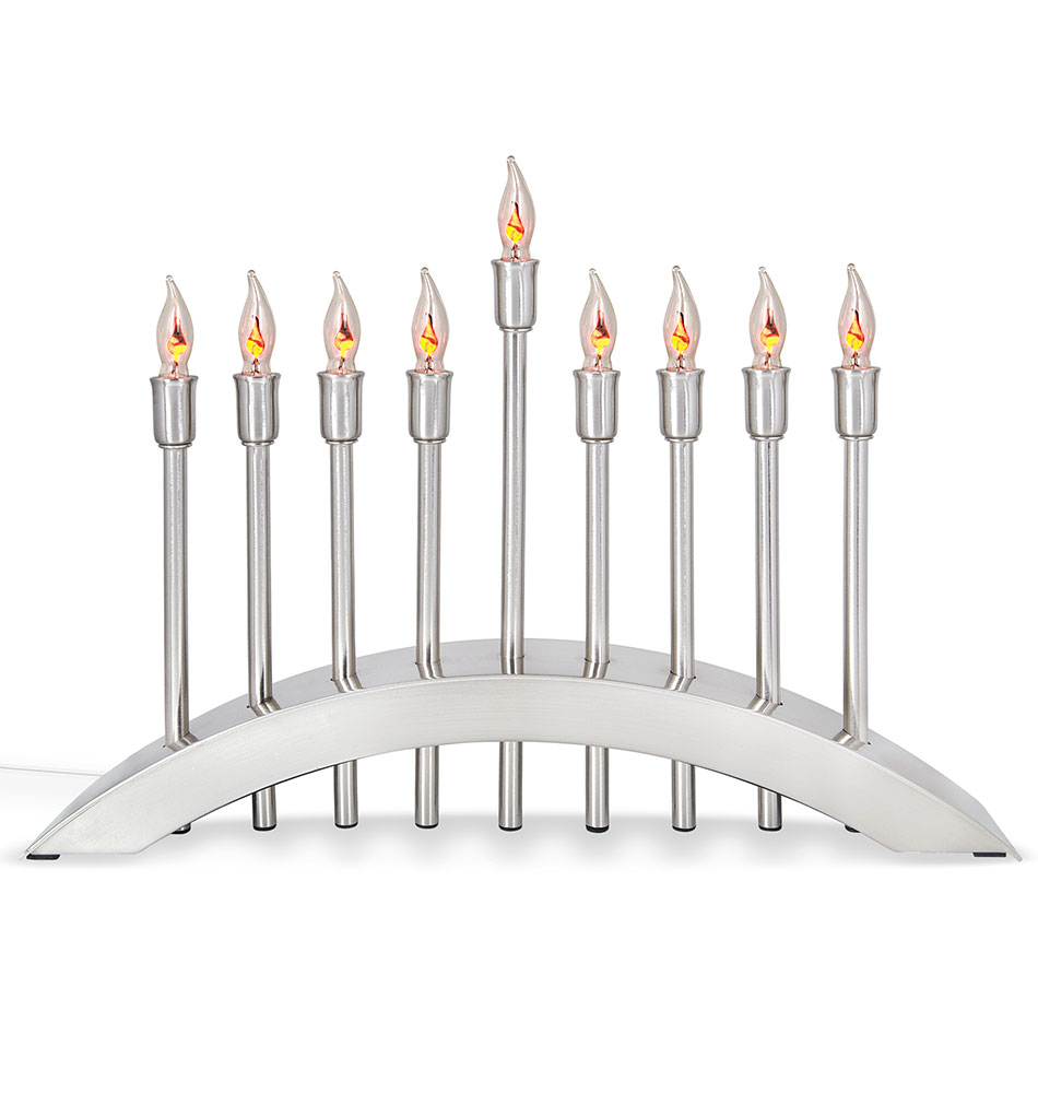 Bridge of light electric menorah