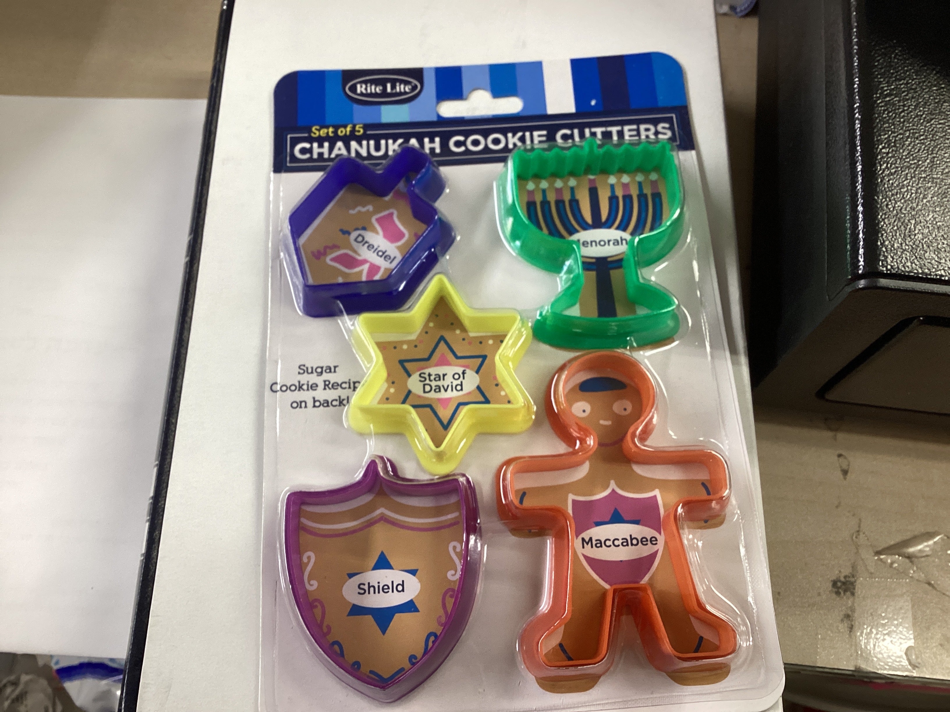 Cookie cutters chanukah