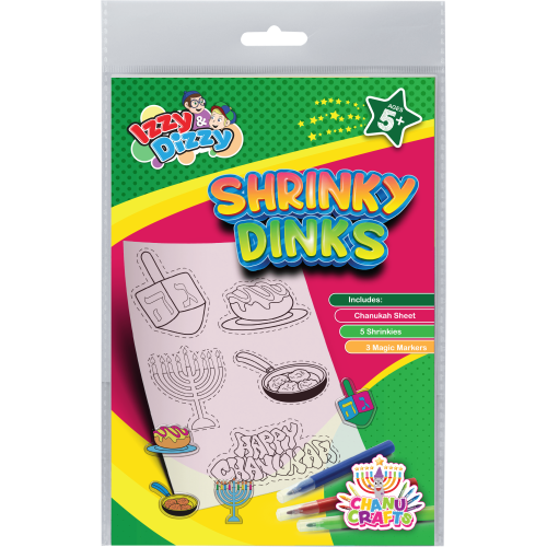 Shrinky dinks Izzy and dizzy