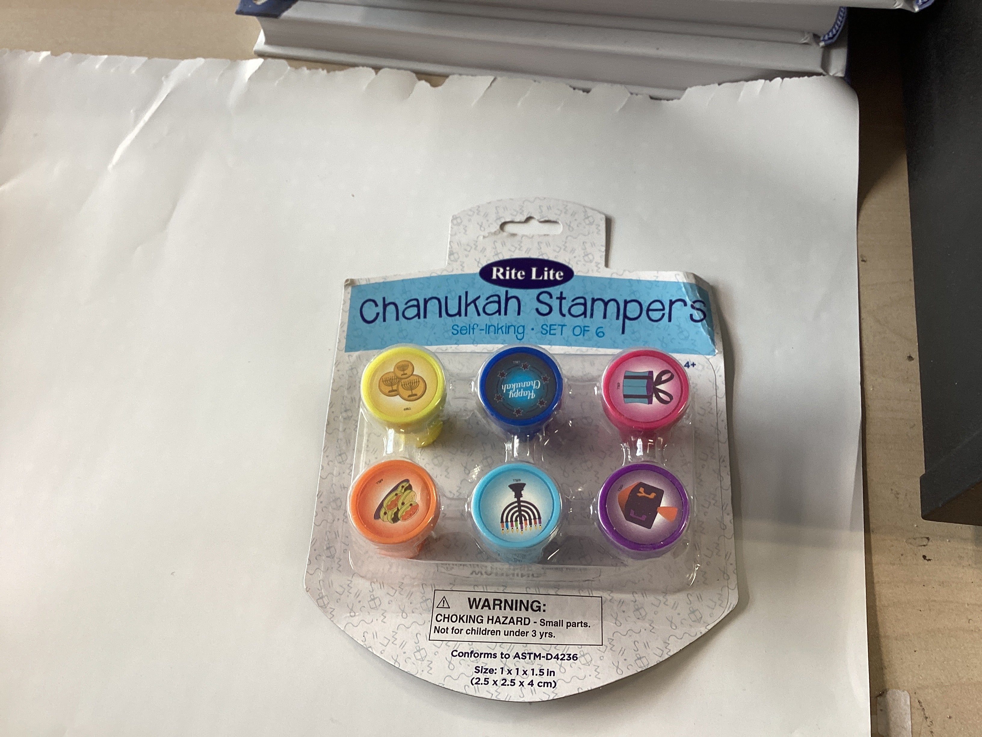 Chanukah stamper