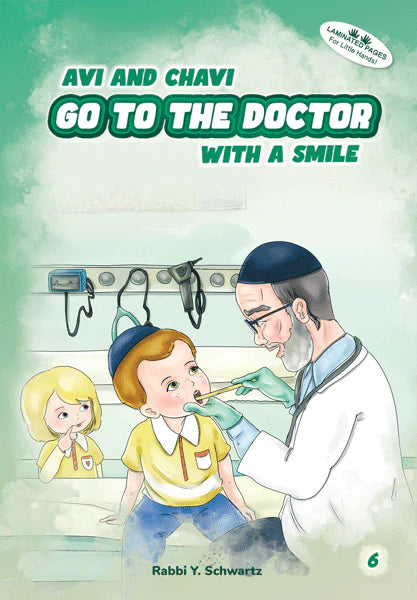Avi and chavi go to the doctor with a smile