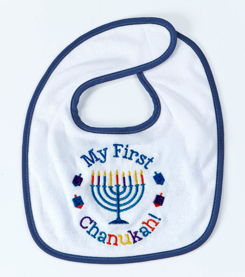 My first Chanukah bib
