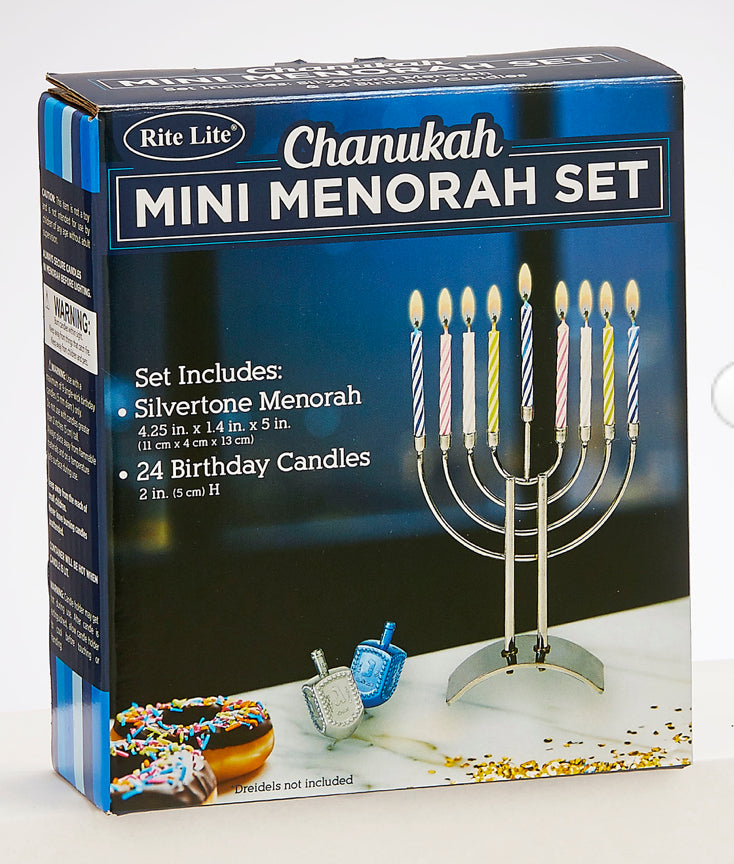 Mini menorah set