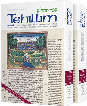 Tehillim 2 vol set hard cover