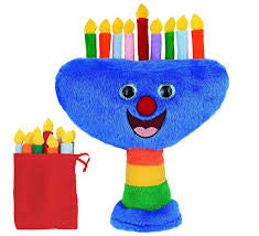Plush menorah-aviv