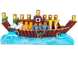 Noah’s ark menorah#23990