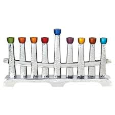 Color s on the horizon menorah 11055
