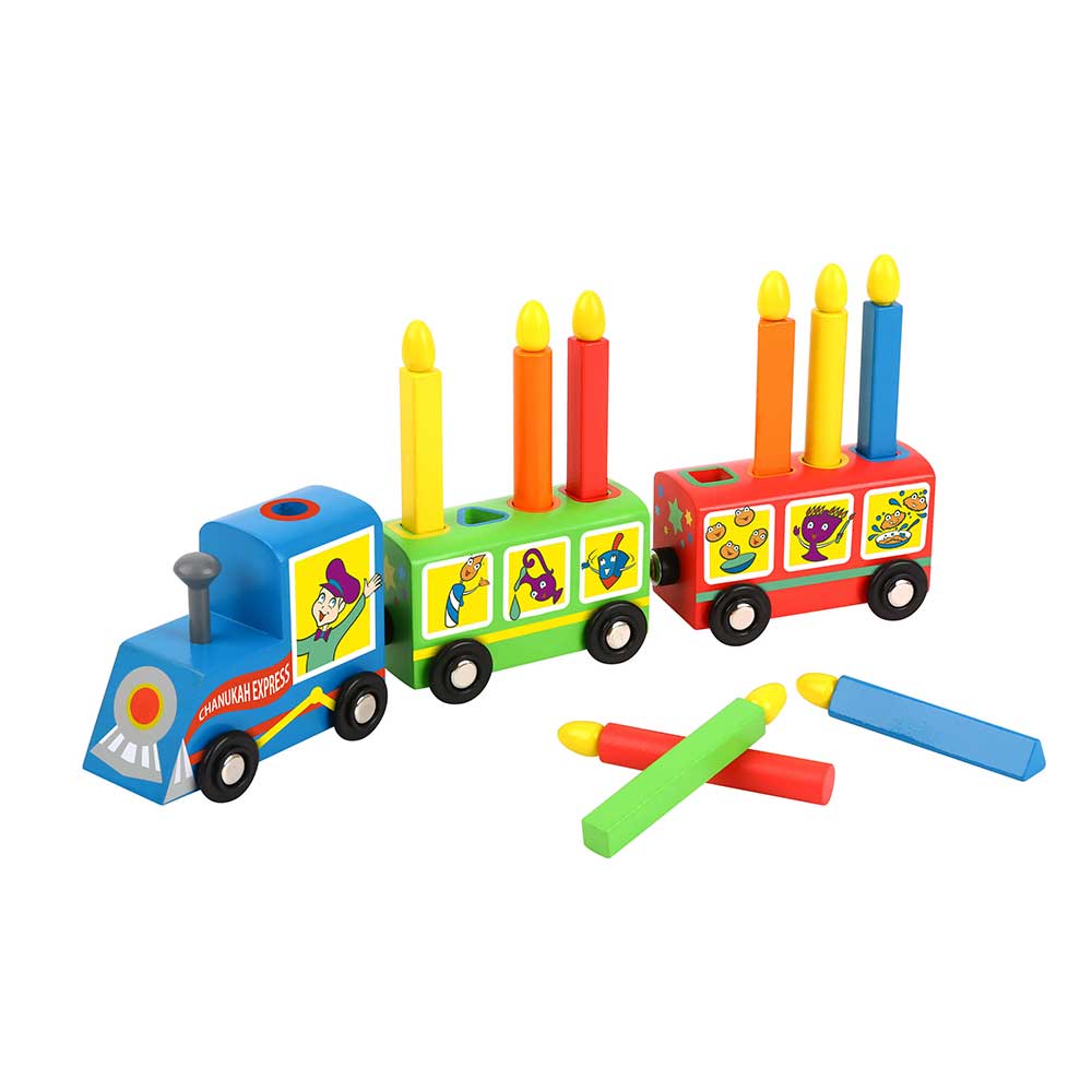 Kiddie menorah train