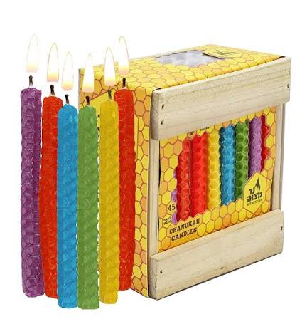 Beeswax candles multicolour #28333