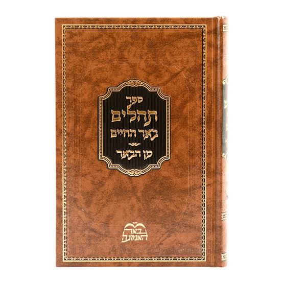 ספר תהלים באר החיים