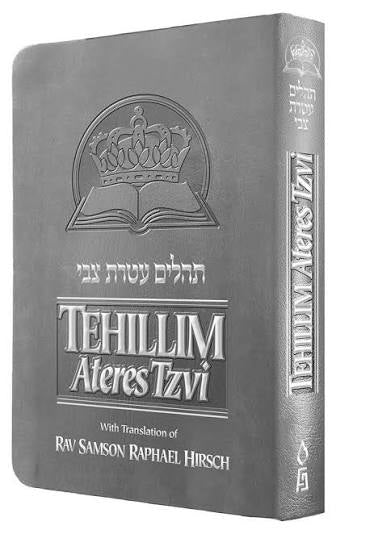 Tehillim Ateres tzvi - flexi grey