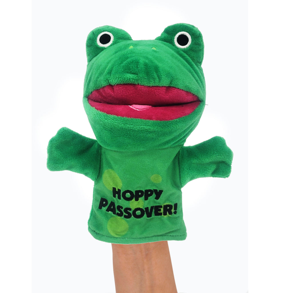 Plush hand puppet#typp-pup-frog