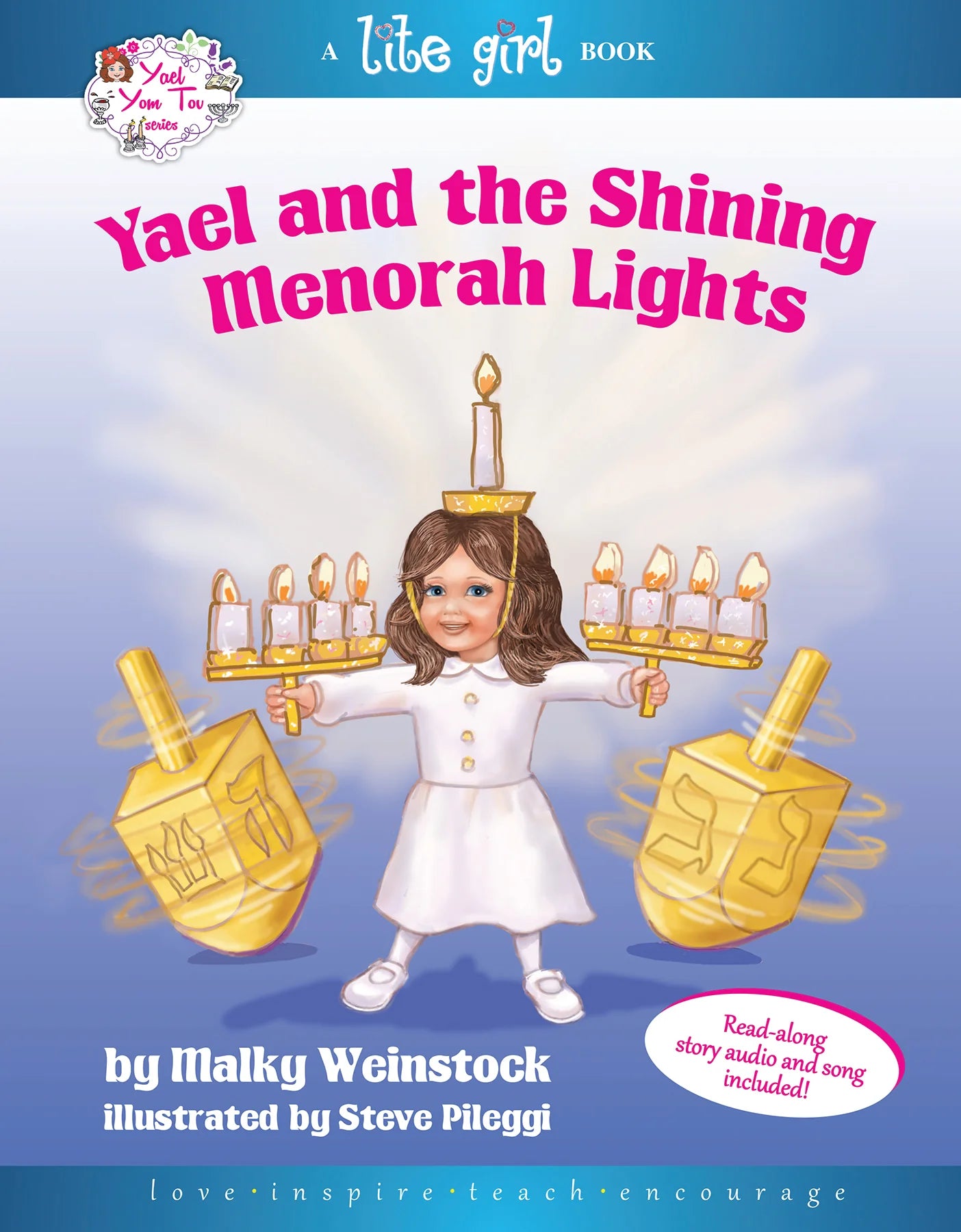 YAEL and the shining lights menorah