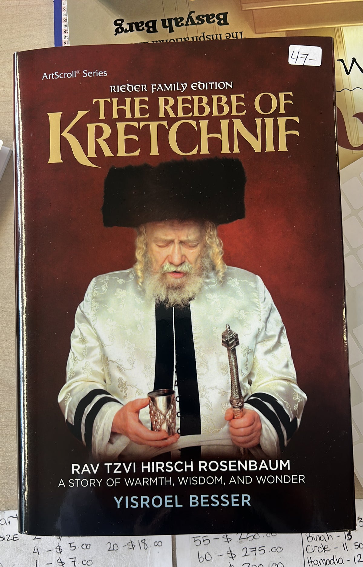 The rebbe of Kretchnif