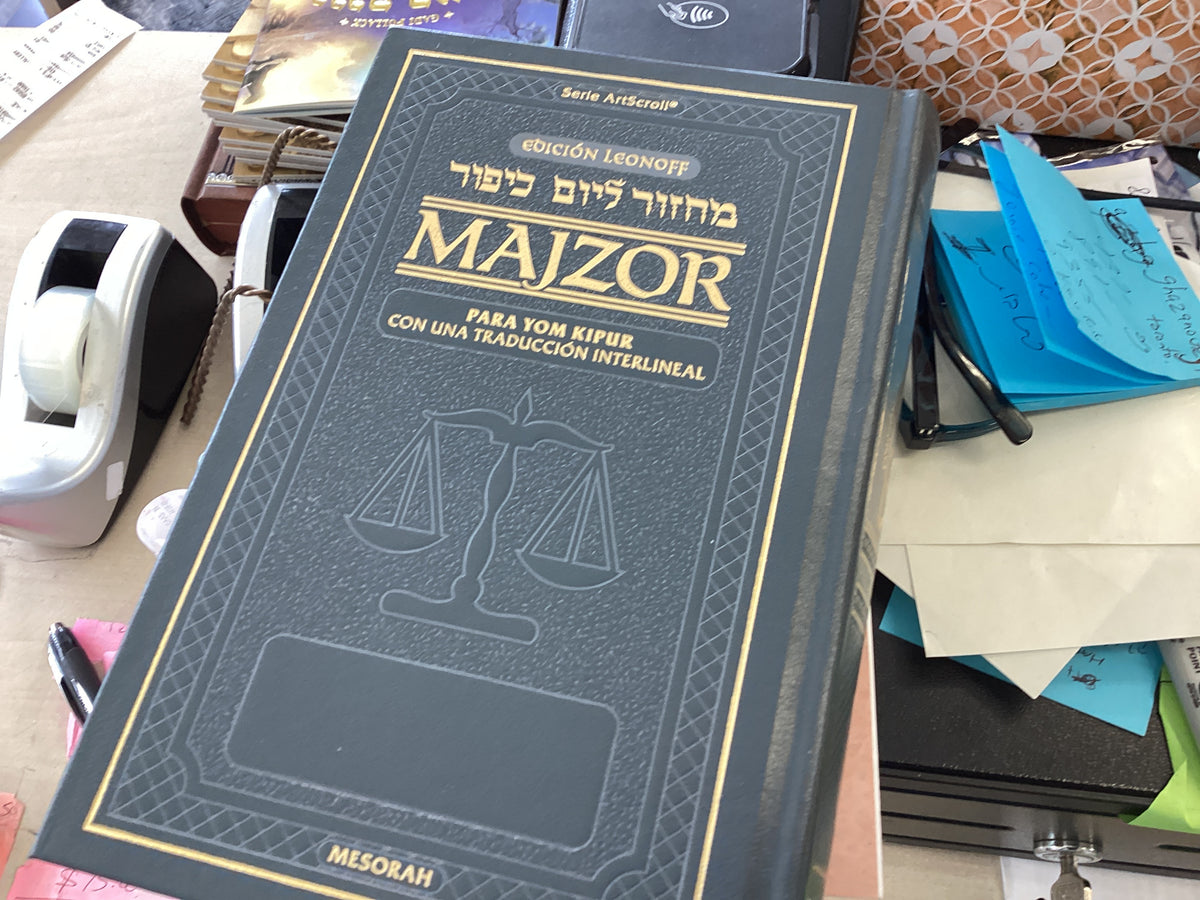Machzor Yom Kippur Interlinear - ashk.- Spanish