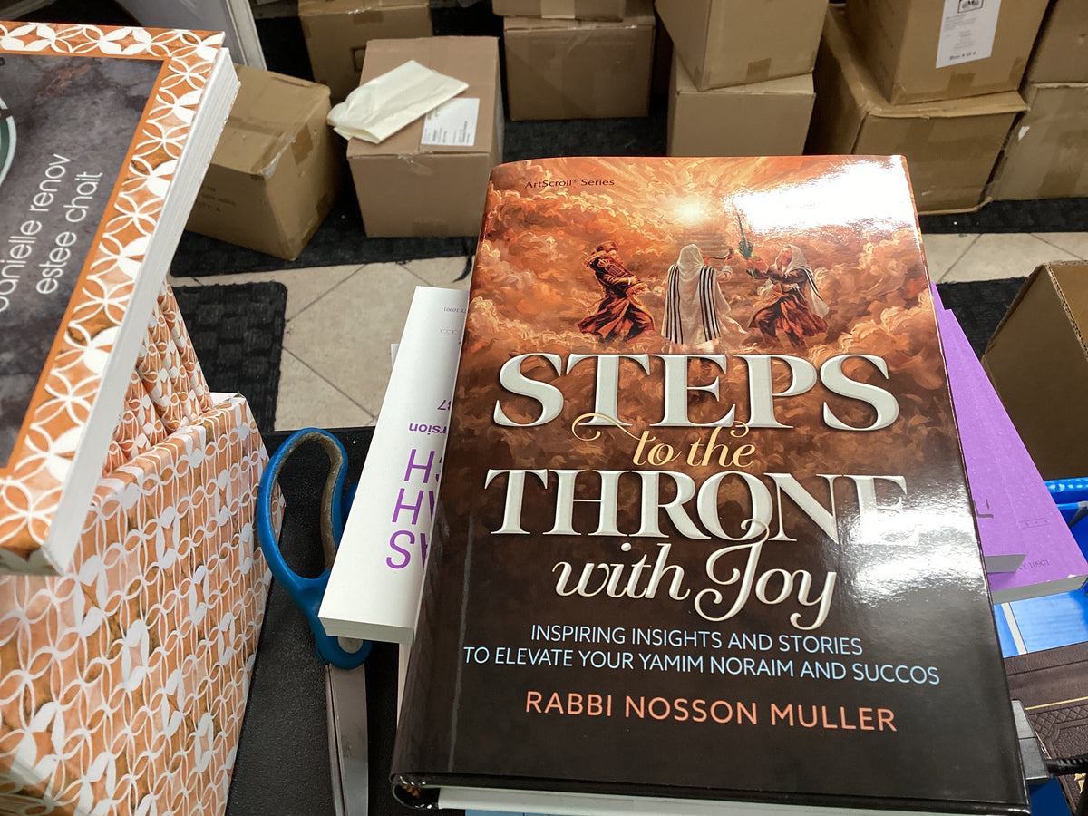 Steps to the throne with joy